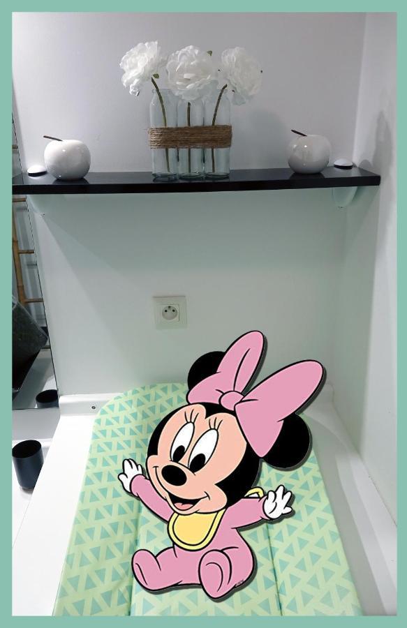Appartement Avec Salle De Jeux Privee,10Min De Disney Transport En Commun 6 Couchages Chanteloup-en-Brie Dış mekan fotoğraf