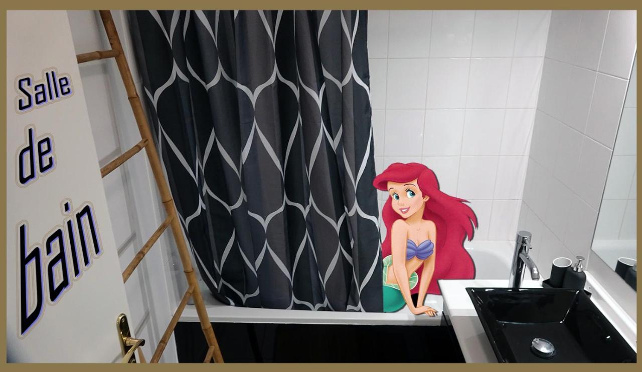 Appartement Avec Salle De Jeux Privee,10Min De Disney Transport En Commun 6 Couchages Chanteloup-en-Brie Dış mekan fotoğraf