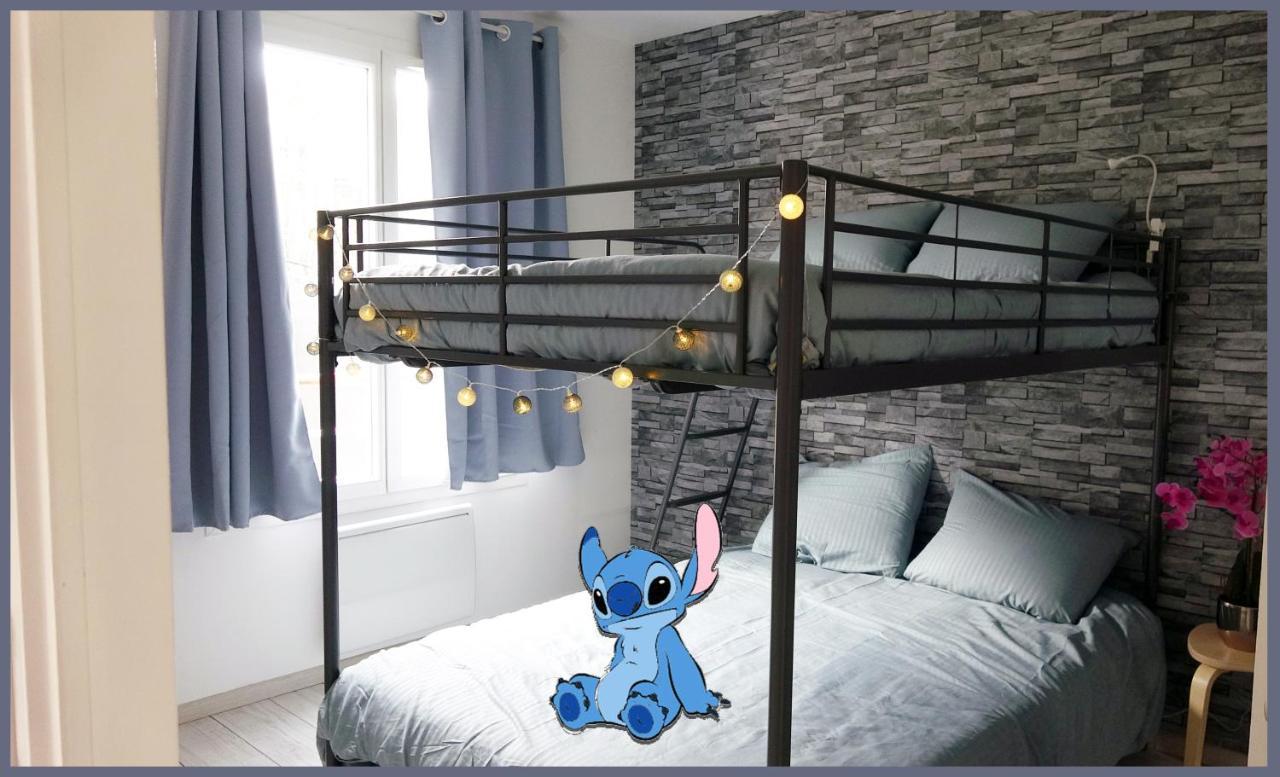Appartement Avec Salle De Jeux Privee,10Min De Disney Transport En Commun 6 Couchages Chanteloup-en-Brie Dış mekan fotoğraf