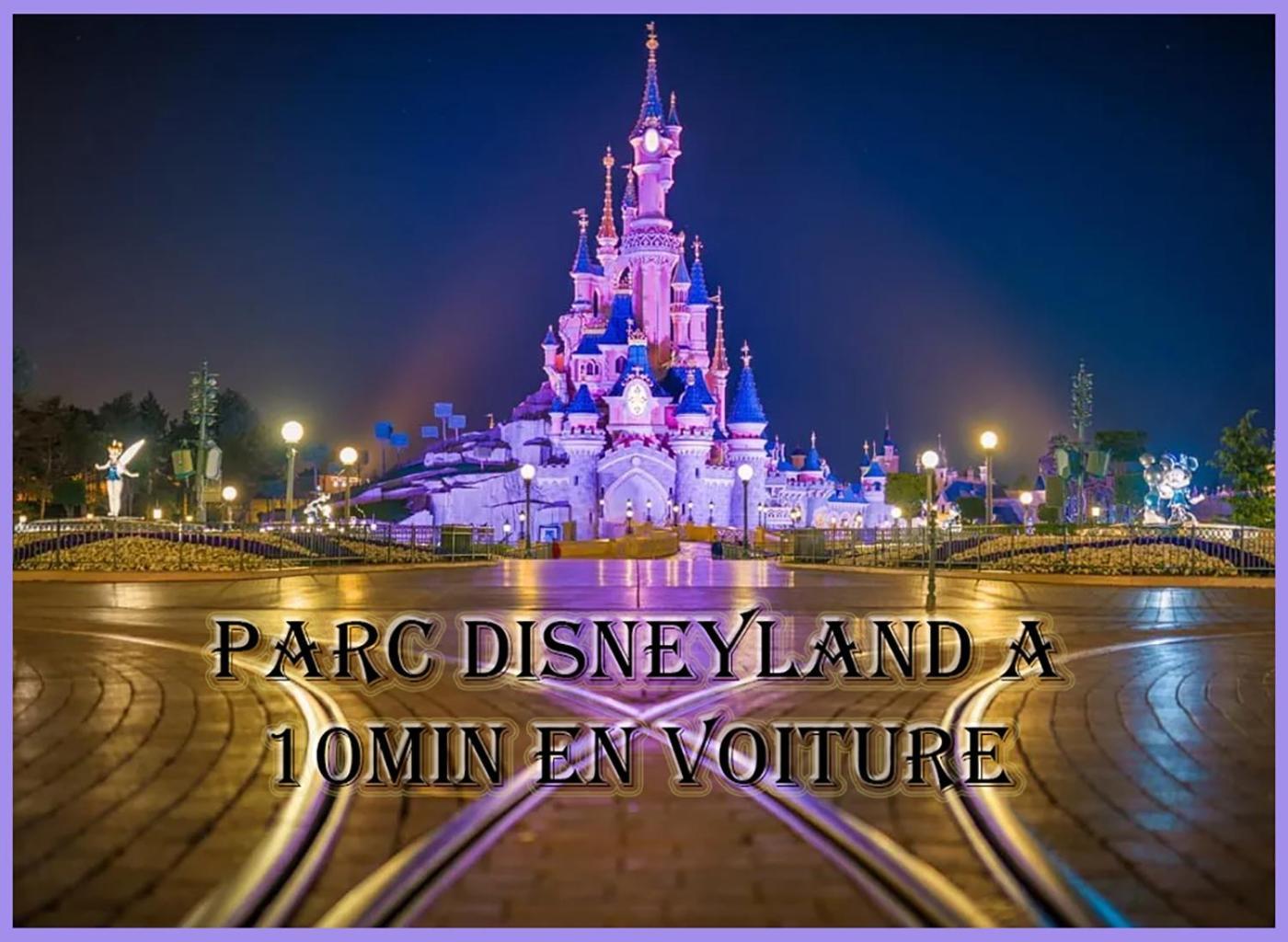 Appartement Avec Salle De Jeux Privee,10Min De Disney Transport En Commun 6 Couchages Chanteloup-en-Brie Dış mekan fotoğraf